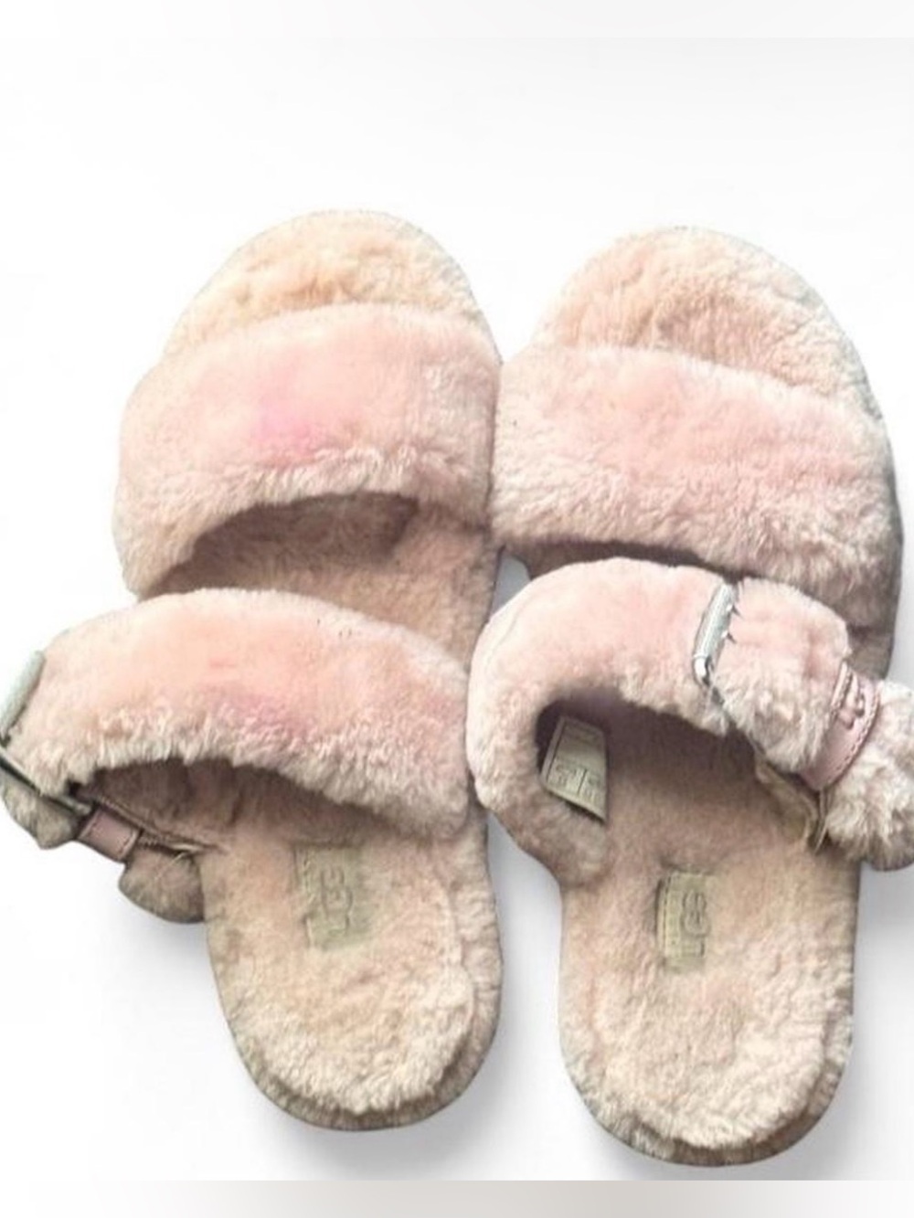 Light Purple Ugg Fur Slippers